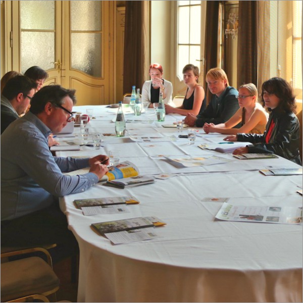 Pressekonferenz cinEScultura 2015; Foto: Wolf Erdel