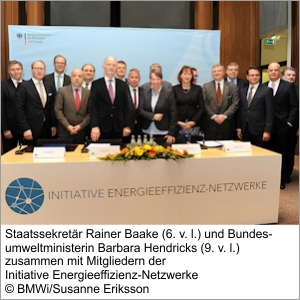 Gruppenfoto Initiative Energieeffizienz-Netzwerke